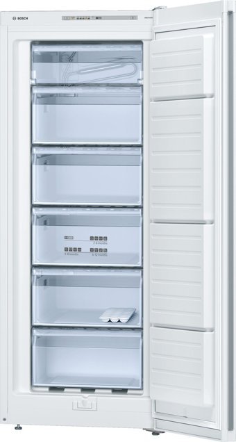 Bosch GSV24VWF0N 5 Çekmeceli F Enerji Sınıfı 182 lt Dikey Solo Derin Dondurucu Beyaz