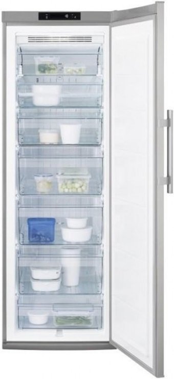 Electrolux EUF2748AOX No Frost 7 Çekmeceli A+ Enerji Sınıfı 229 lt Dikey Solo Derin Dondurucu Gri