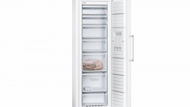 Siemens GS36NVW30N No Frost 7 Çekmeceli A++ Enerji Sınıfı 242 lt Dikey Solo Derin Dondurucu Beyaz