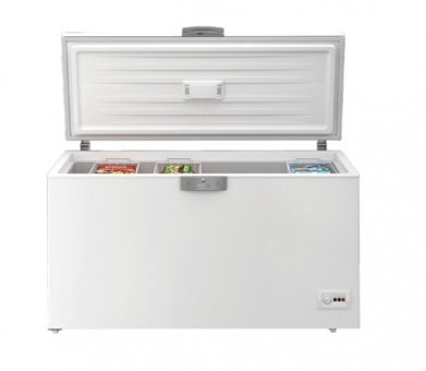 Beko 350 Statik F Enerji Sınıfı 451 lt Yatay Solo Sandık Tipi Derin Dondurucu Beyaz