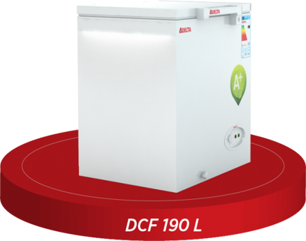 Delta DCF 190 L A+ Enerji Sınıfı 183 lt Yatay Solo Sandık Tipi Mini Derin Dondurucu Beyaz