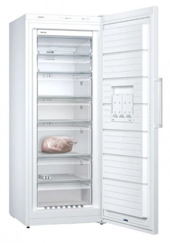 Siemens iQ300 GS54NVWE0N No Frost 5 Çekmeceli E Enerji Sınıfı 328 lt Dikey Solo Derin Dondurucu Beyaz