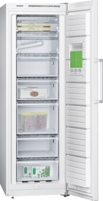 Siemens GS33VVW31N Statik 7 Çekmeceli A++ Enerji Sınıfı 220 lt Dikey Solo Derin Dondurucu Beyaz
