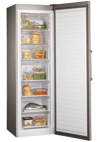 Vestel CDL7001 EX NF No Frost 5 Çekmeceli F Enerji Sınıfı 280 lt Dikey Solo Derin Dondurucu Inox