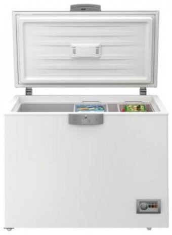 Beko BK 3315 CF Statik A+ Enerji Sınıfı 298 lt Yatay Solo Sandık Tipi Derin Dondurucu Beyaz