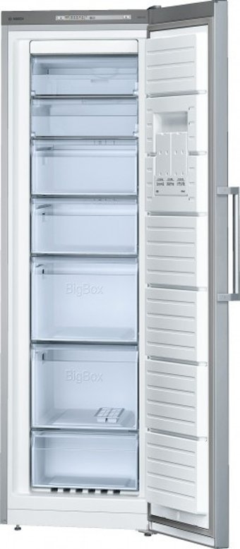 Bosch GSN36VI30 No Frost 7 Çekmeceli A++ Enerji Sınıfı 237 lt Dikey Solo Derin Dondurucu Inox