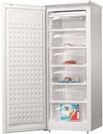 Uğur UED 6185 DTK 6 Çekmeceli A+ Enerji Sınıfı 168 lt Dikey Solo Derin Dondurucu Beyaz