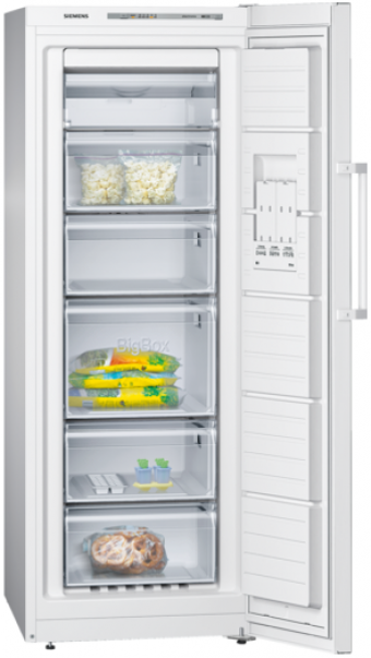 Siemens GS29NVW30 No Frost 5 Çekmeceli A++ Enerji Sınıfı 195 lt Dikey Solo Derin Dondurucu Beyaz