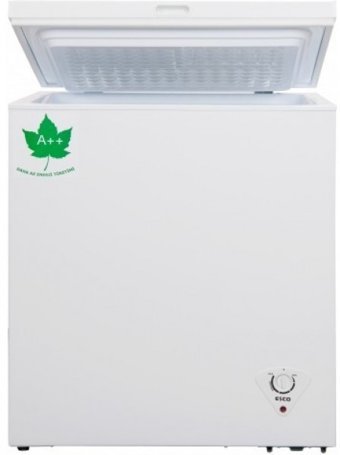 Esco 100 CF Statik A++ Enerji Sınıfı Yatay Solo Sandık Tipi Mini Derin Dondurucu Beyaz