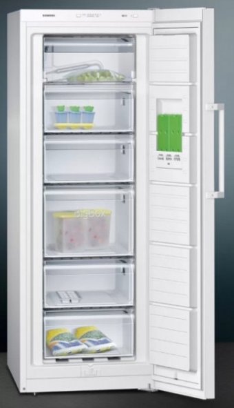 Siemens GS29VVWEON 6 Çekmeceli A++ Enerji Sınıfı 198 lt Dikey Solo Derin Dondurucu Beyaz
