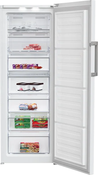 Beko 7371 No Frost 7 Çekmeceli E Enerji Sınıfı 256 lt Dikey Solo Derin Dondurucu Beyaz