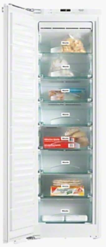 Miele FNS 37402 i No Frost 8 Çekmeceli A++ Enerji Sınıfı 248 lt Dikey Solo Derin Dondurucu Beyaz