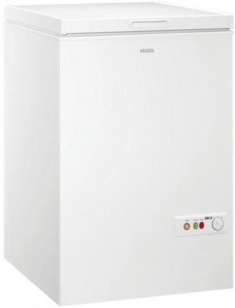 Vestel SD 150 Statik A+ Enerji Sınıfı 135 lt Yatay Solo Sandık Tipi Mini Derin Dondurucu Beyaz