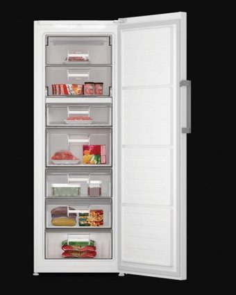 Grundig GFNE 7291 No Frost 7 Çekmeceli A++ Enerji Sınıfı 250 lt Dikey Solo Derin Dondurucu Beyaz
