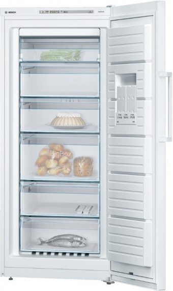 Bosch GSN51VW30N No Frost 6 Çekmeceli A++ Enerji Sınıfı 286 lt Dikey Solo Derin Dondurucu Beyaz