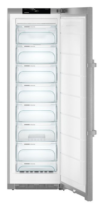 Liebherr 4335 No Frost 8 Çekmeceli E Enerji Sınıfı 276 lt Dikey Solo Derin Dondurucu Inox