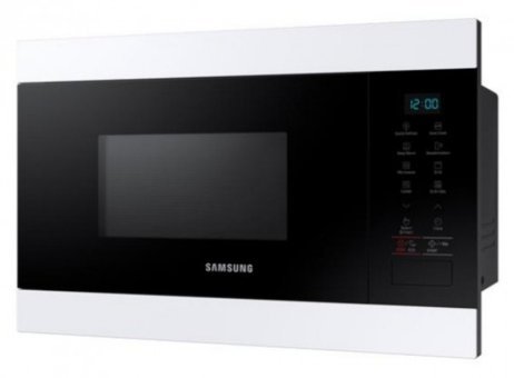 Samsung MG22M8054AW Beyaz 22 lt Izgaralı Dijital Dokunmatik Ankastre Mikrodalga Fırın