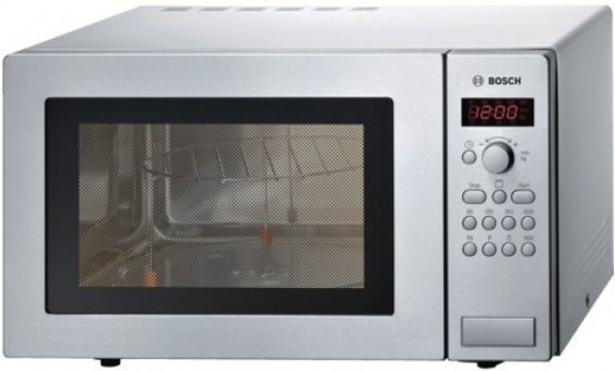 Bosch HMT84G451 İnox 25 lt Izgaralı Dijital Solo Mikrodalga Fırın
