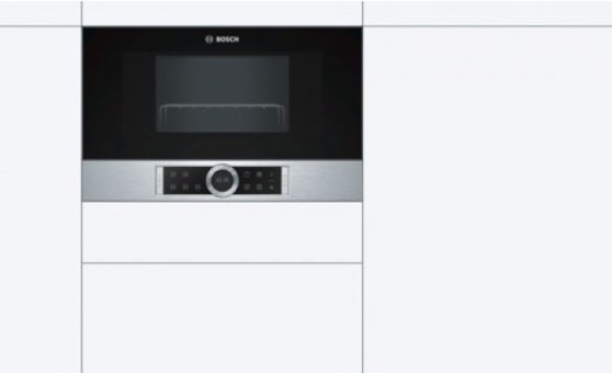 Bosch BEL634GS1 İnox 21 lt Izgaralı Dijital Dokunmatik Ankastre Mikrodalga Fırın