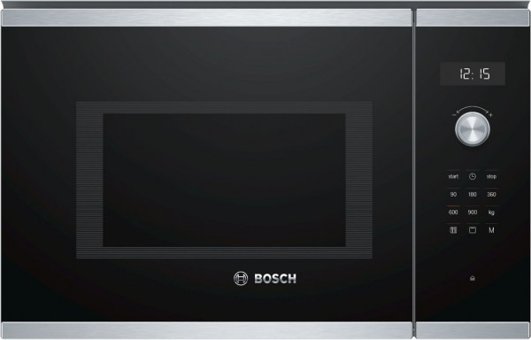 Bosch BEL554MS0 İnox 25 lt Izgaralı Mekanik Ankastre Mikrodalga Fırın