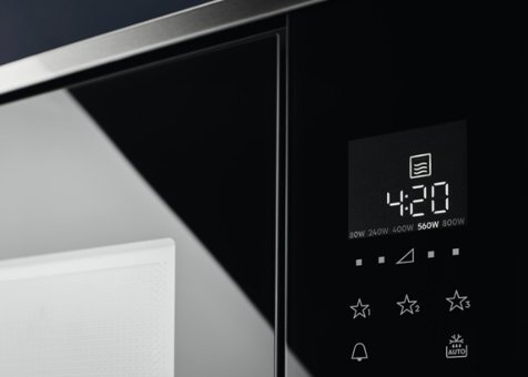 Electrolux LMS2203EMX Siyah 20 lt Dijital Ankastre Mikrodalga Fırın