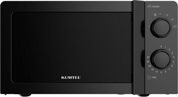 Kumtel HM 01 Siyah 20 lt Mekanik Solo Mikrodalga Fırın