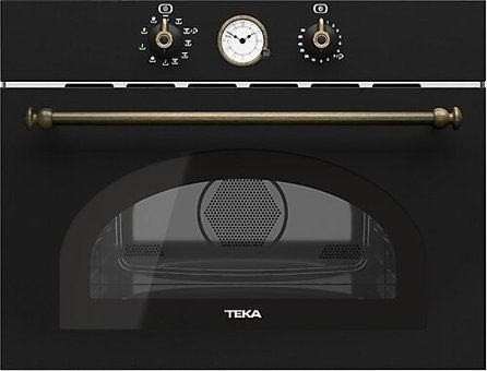 Teka MWR 32 BIA AT Siyah 38 lt Izgaralı Retro Dijital Ankastre Mikrodalga Fırın