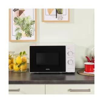 Vestel MD 20 YMB Siyah 20 lt Mekanik Solo Mikrodalga Fırın