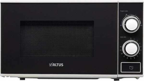 Altus ALMD 20 Siyah 20 lt Mekanik Solo Mikrodalga Fırın