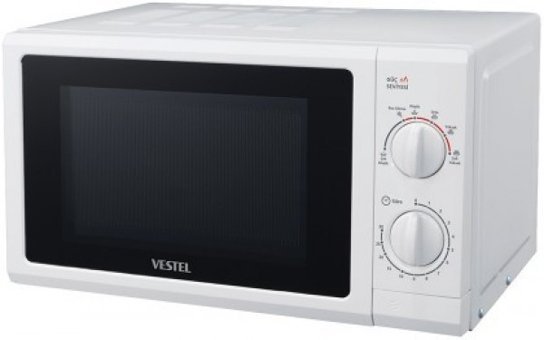 Vestel MD 20 MB Beyaz 20 lt Mekanik Solo Mikrodalga Fırın