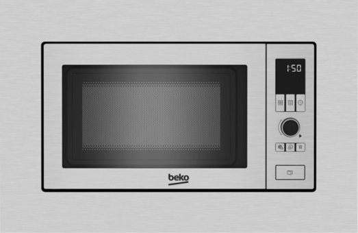 Beko BMM 2020 İnox 20 lt Izgaralı Dijital Ankastre Mikrodalga Fırın