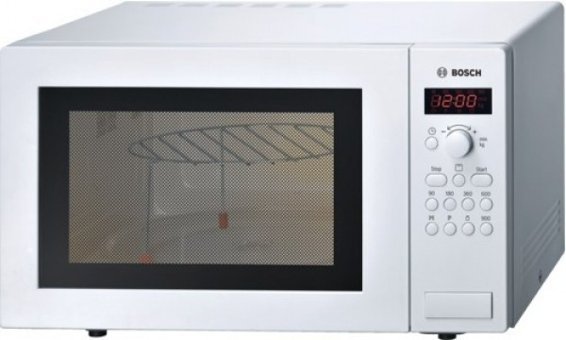 Bosch HMT84G421 Beyaz 25 lt Izgaralı Dijital Ankastre Mikrodalga Fırın