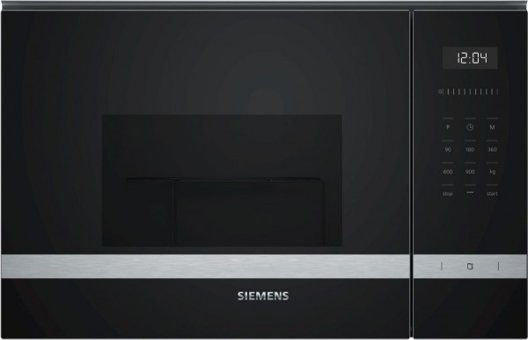 Siemens BE555LMS0 İnox 25 lt Izgaralı Dijital Dokunmatik Ankastre Mikrodalga Fırın