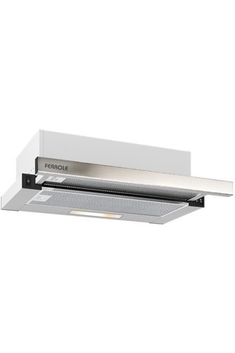 Ferrole 7022 X Bacalı Sürgülü Çift Motorlu İnox Aspiratör