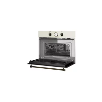 Teka MWR 32 Beyaz 38 lt Izgaralı Retro Mekanik Ankastre Mikrodalga Fırın