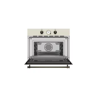 Teka MWR 32 Beyaz 38 lt Izgaralı Retro Mekanik Ankastre Mikrodalga Fırın
