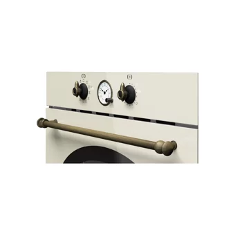 Teka MWR 32 Beyaz 38 lt Izgaralı Retro Mekanik Ankastre Mikrodalga Fırın