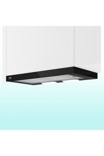 Beko P 39 S Bacasız Karbon Filtreli Tek Motorlu Siyah Ankastre Aspiratör