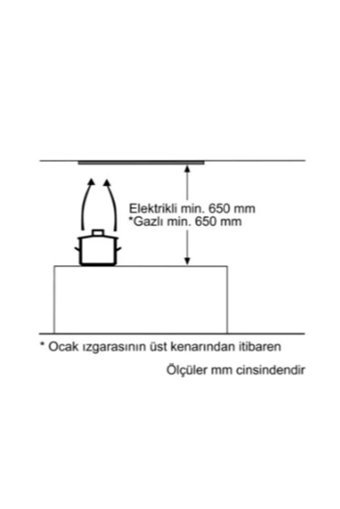 Siemens LB75565 Bacalı Çift Motorlu İnox Ankastre Aspiratör