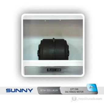 Sunny SNY-581 Bacasız Sürgülü Karbon Filtreli Tek Motorlu İnox Aspiratör