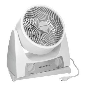 Simtech KM-1723 Sessiz 10 inç 3 Kademeli Masaüstü Kullanımlı Vantilatör