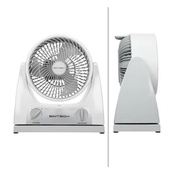 Simtech KM-1723 Sessiz 10 inç 3 Kademeli Masaüstü Kullanımlı Vantilatör