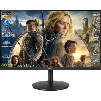 Acer CBA242Y 75 Hz 1 ms 24 inç FHD Curved IPS VGA HDMI Freesync 1920 x 1080 px LED Monitör