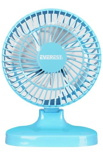 Everest EFN-503 Sessiz 6 inç 3 Kademeli USB Masaüstü Kullanımlı Vantilatör
