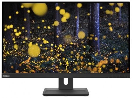 Lenovo ThinkVision E27q-20 75 Hz 4 ms 27 inç QHD Flat IPS Hoparlörlü HDMI 2560 x 1440 px LED Monitör