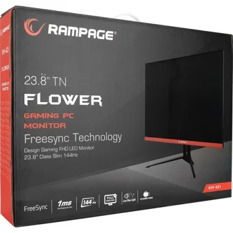 Rampage RM421 144 Hz 1 ms 23.8 inç FHD Curved TN VGA HDMI Freesync 1920 x 1080 px LED Monitör
