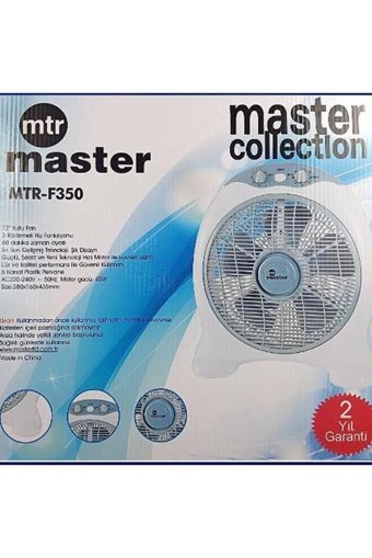 Master MTR-F350 3 Kademeli Masaüstü Kullanımlı Vantilatör