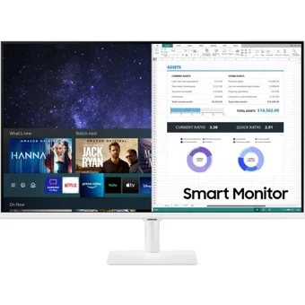Samsung LS32AM501NMXUF 60 Hz 8 ms 32 inç FHD Flat VA VGA HDMI 1920 x 1080 px LED Monitör