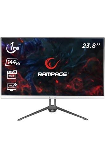 Rampage RM-550 Tactical 144 Hz 1 ms 23.8 inç FHD Flat VGA HDMI 1920 x 1080 px LED Monitör