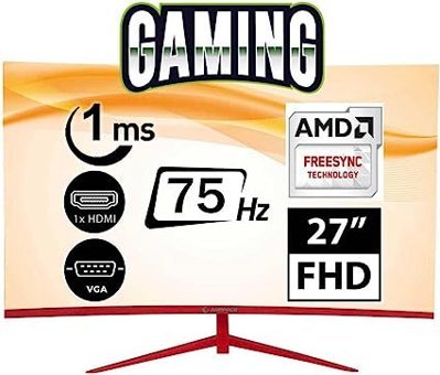 Rampage RM-755 Slice 144 Hz 1 ms 27 inç FHD Flat VA HDMI 1920 x 1080 px LED Monitör
